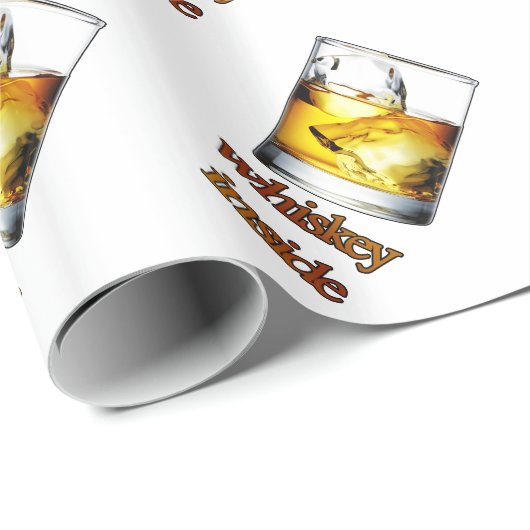 Whiskey Inside als gewikkeld papier (Rol Hoek)
