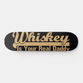Whiskey is je echte vader skateboard (Horizontaal)