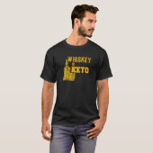 Whiskey Is Keto Ketogene Ketonen Dieet Leven Cl T-shirt (Voorkant volledig)