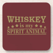 whiskey is mijn gedistilleerde dier bier onderzetter (Voorkant)