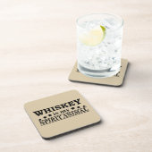 whiskey is mijn gedistilleerde dier bier onderzetter (Rechterzijde)