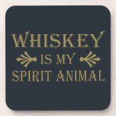 whiskey is mijn gedistilleerde dier bier onderzetter (Voorkant)