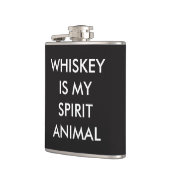 whiskey is mijn gedistilleerde dier heupfles (Links)