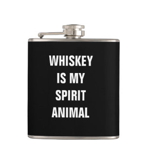Whiskey is mijn gedistilleerde dier heupfles