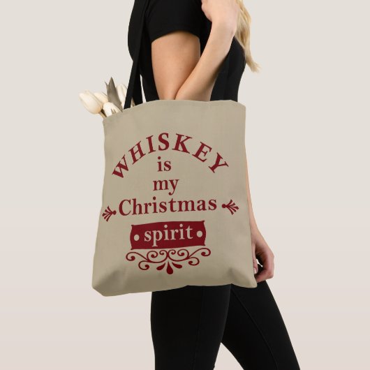 Whiskey is mijn kerstsfeer tote bag (Dichtbij)
