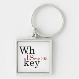 whiskey is mijn leven sleutelhanger