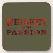 whiskey is mijn passie bier onderzetter (Voorkant)