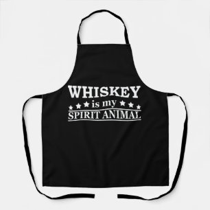 Whiskey is mijn spirituele dier grappige alcohol g schort