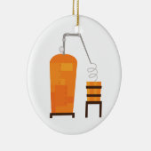 Whiskey is nog steeds keramisch ornament (Rechts)