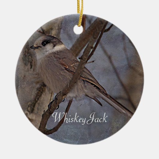 Whiskey Jack Photography Round Keramisch Ornament (Voorkant)