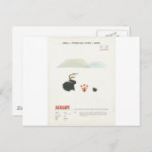 Whiskey Jackalope Briefkaart (Voorkant / Achterkant)