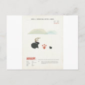 Whiskey Jackalope Briefkaart (Voorkant)