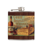  Whiskey Label Heupfles (Voorkant)