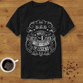 Whiskey Label Man Myth Legend Papa op maat T-shirt