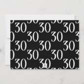 Whiskey Label OTH Foto Verjaardagsfeest Kaart (Achterkant)