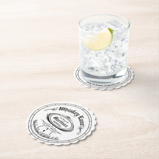 Whiskey Lane Classic Logo Onderzetter Set (Insitu)