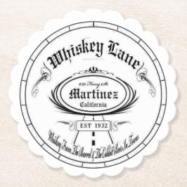Whiskey Lane Classic Logo Onderzetter Set