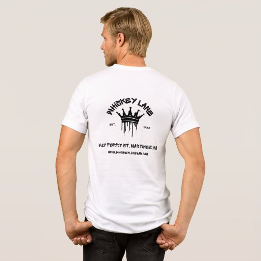 Whiskey Lane Graffiti T-shirt (Achterkant volledig)