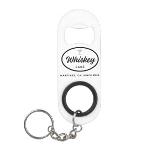 Whiskey Lane Retro Logo flesopener Mini Flessenopener