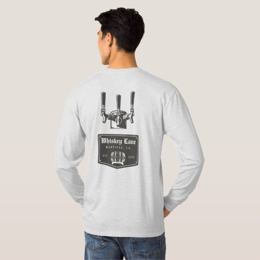 Whiskey Lane Tap Logo LS T-shirt (Achterkant volledig)