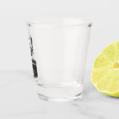 Whiskey Lane Tap Logo Shot Glass Glas (Rechts)