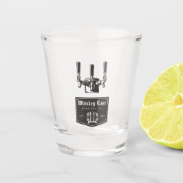 Whiskey Lane Tap Logo Shot Glass Glas