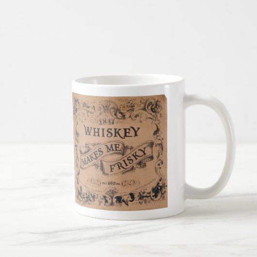 Whiskey maakt me gek koffiemok (Rechts)