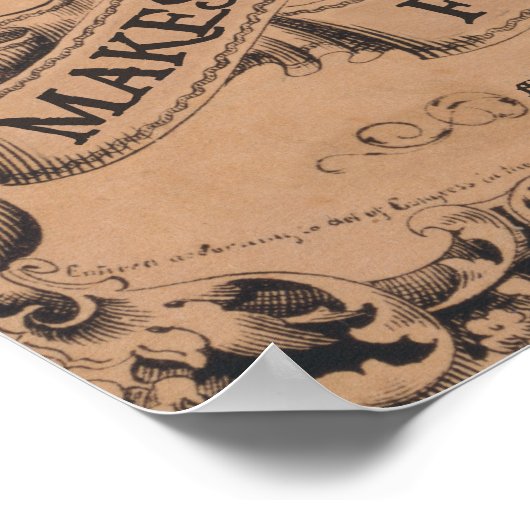 Whiskey maakt me gek poster (Hoek)