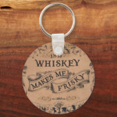 Whiskey maakt me gek sleutelhanger (Voorkant)