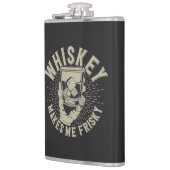 Whiskey maakt me ongevaarlijk heupfles (Links)