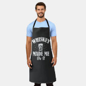 Whiskey maakte me het Schort (Gedragen)