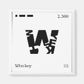 Whiskey Magnet (Voorkant)