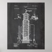 Whiskey Making Patent Poster (Voorkant)