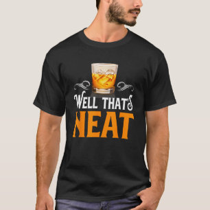 Whiskey Mannen Bourbon Drink goed dat is netjes T-shirt
