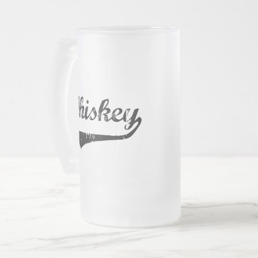 Whiskey Matglas Bierpul (Voorkant links)