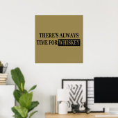 whiskey minnaar grappige citaten poster (Thuiskantoor)
