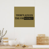 whiskey minnaar grappige citaten poster (Keuken)