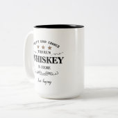 Whiskey-mok Tweekleurige Koffiemok (Voorkant links)