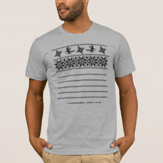 Whiskey Ninja Kerstmis T-shirt