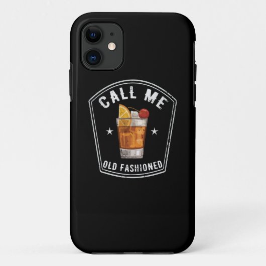 Whiskey noemt me Oude Fashioned Case-Mate iPhone Case (Achterkant)
