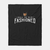 Whiskey noemt me Oude Fashioned Fleece Deken (Voorkant)