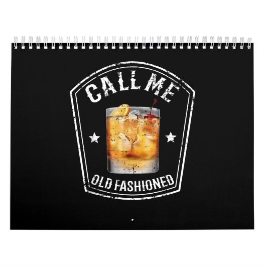 Whiskey noemt me Oude Fashioned Kalender (Hoes)