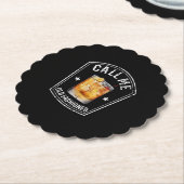 Whiskey noemt me Oude Fashioned Kartonnen Onderzetters (Gekanteld)