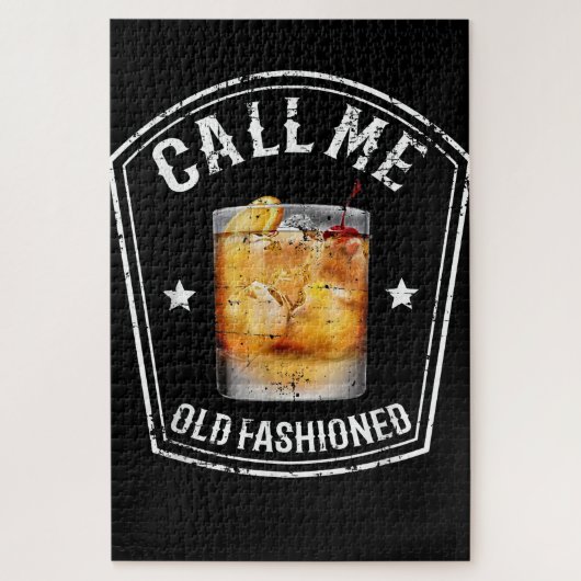 Whiskey noemt me Oude Fashioned Legpuzzel (Verticaal)