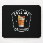 Whiskey noemt me Oude Fashioned Muismat (Voorkant)