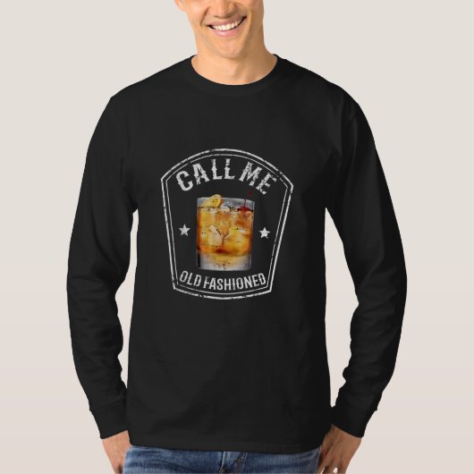 Whiskey noemt me Oude Fashioned T-shirt (Voorkant)