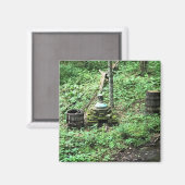Whiskey, nog steeds in Mabry Mill, VA Magneet (Voorkant / Achterkant)