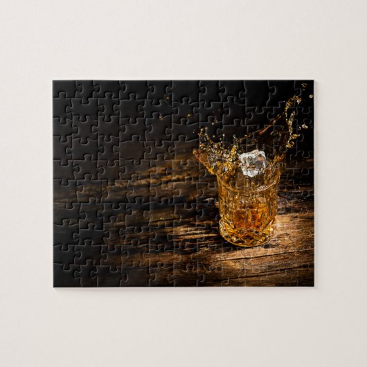 Whiskey op de Rocks Legpuzzel (Horizontaal)