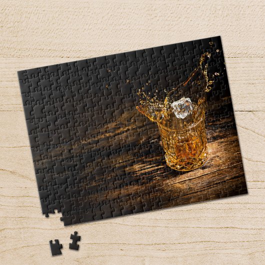 Whiskey op de Rocks Legpuzzel
