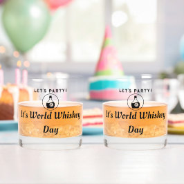 Whiskey Party Whisky Glas